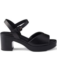 Prada - 65Mm Buckle-Strap Platform Sandals - Lyst