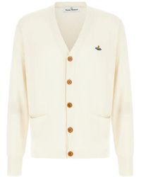 Vivienne Westwood - Orb-Embroidered Cardigan - Lyst