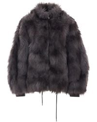 S.W.O.R.D - Faux-Fur Jacket - Lyst
