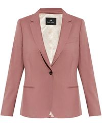Paul Smith - Wool Blazer - Lyst