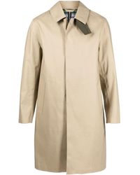 Mackintosh - Tartan Oxford Bonded Cotton 3/4 Coat - Lyst