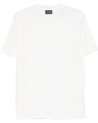 Emporio Armani - Logo-Detail T-Shirt - Lyst
