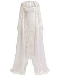 Gemy Maalouf - Sequin-Embellished Tasselled Dress - Lyst