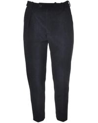 Hōsio - Pleated Corduroy Trousers - Lyst