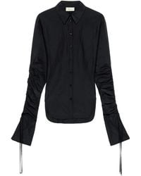 Blumarine - Cinched Shirt - Lyst