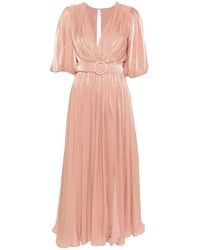 Costarellos - V-Neck Maxi Dress - Lyst