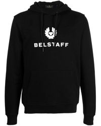 Belstaff - Hoodie Met Logo - Lyst