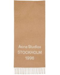Acne Studios - Sjaal Met Franje - Lyst