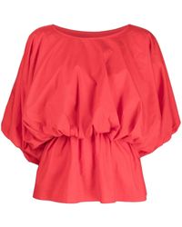 Goen.J - Puff-Sleeved Flared Blouse - Lyst