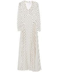 Adamaris - Polka-Dot Maxi Dress - Lyst