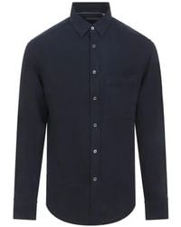 Canali - Pocket Long-Sleeve Shirt - Lyst