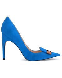 Sergio Rossi Sr1 Court Shoes - Blue