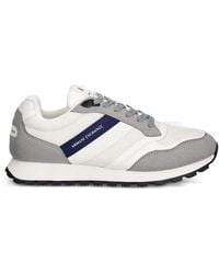ARMANI EXCHANGE - Logo-Print Low-Top Sneakers - Lyst