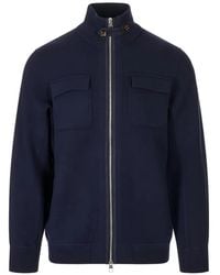 Montecore - Zip-Up High-Neck Sweater - Lyst