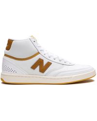 New Balance - Numeric 440 High "white Yellow" Sneakers - Lyst