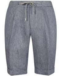 Barba Napoli - Drawstring Cuffed Shorts - Lyst
