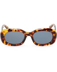 Stella McCartney - Oval-Frame Sunglasses - Lyst