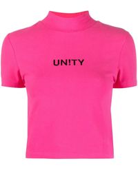 Ksubi - Logo-Print High-Neck T-Shirt - Lyst