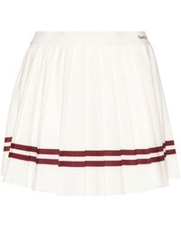 Sporty & Rich - Classic Pleated Mini Skirt - Lyst