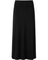 FRANK LYMAN - Slit-Detail Midi Skirt - Lyst