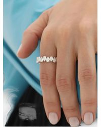 SOLO for Diamonds - Pear-Cut Diamond Eternity Ring - Lyst