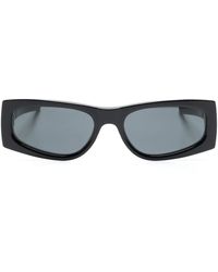 Saint Laurent - Occhiali Da Sole Con Logo Cassandre - Lyst