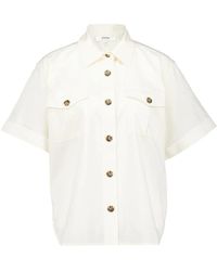 FRAME - Patch-Pocket Cotton Shirt - Lyst