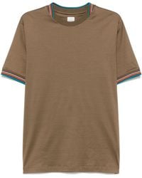 Paul Smith - T-Shirt En Coton À Rayures Signature - Lyst