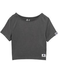 AAPE BY A BATHING AP - Logo-Patched Crop T-Shirt - Lyst