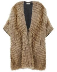 P.A.R.O.S.H. - Fur Gilet - Lyst