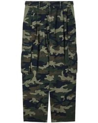 Patrizia Pepe - Pantalon Cargo À Imprimé Camouflage - Lyst