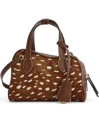 Atp Atelier - Ormelle Animal-Print Tote Bag - Lyst