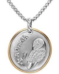 David Yurman - Athena Medallion Amulet - Lyst