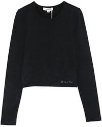 Sporty & Rich - Vaina Long-Sleeve T-Shirt - Lyst