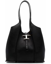 Tod's - Tod 's Tiera timeless piccole in pelle - Lyst