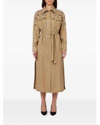 Liu Jo - Long Dress With Bejewelled Embroidery - Lyst