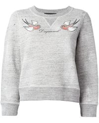 DSquared² - Bird Logo Sweatshirt - Lyst