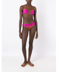 Lenny Niemeyer - Athletic Abstract-Print Bikini Bottoms - Lyst