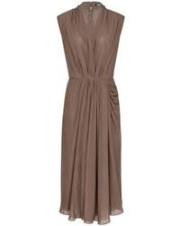 Club21 Collection - Noemie Draped-Design Dress - Lyst