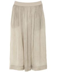 Uma Wang - Gillian Midi Pleated Skirt - Lyst