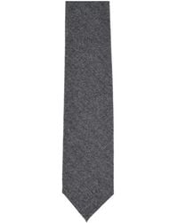 Barba Napoli - Melange-Effect Pointed-Tip Tie - Lyst