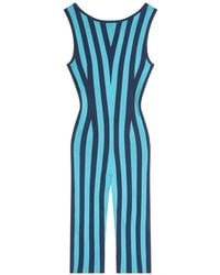 Dries Van Noten - Striped Jumpsuit - Lyst