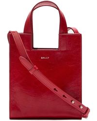 Bally - Small Easy Leather Tote Bag - Lyst