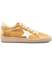 Golden Goose - Star-Detail Suede Sneakers - Lyst