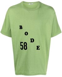 Bode - T-shirt Met Logo - Lyst