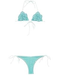 Oséree - Floral-Applique Bikini - Lyst