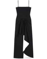 Givenchy - Sliced Wollen En Mohair Maxi-Jurk - Lyst
