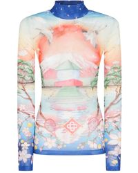 CASABLANCA - Tennis Club Top - Lyst