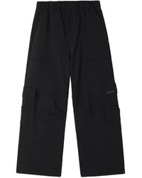 we11done - Pantalon Cargo À Patch Logo - Lyst