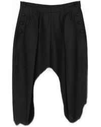 DARKPARK - Taylor Button-Embellished Pleated Trousers - Lyst